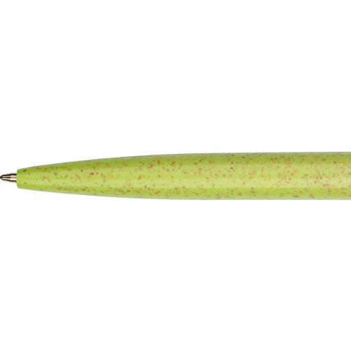 Kugelschreiber Sao Paulo Express , Promo Effects, grün, Weizenstroh, Kunststoff, 13,90cm (Länge), Bild 8
