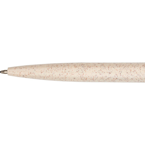 Kugelschreiber Sao Paulo Express , Promo Effects, beige, Weizenstroh, Kunststoff, 13,90cm (Länge), Bild 8
