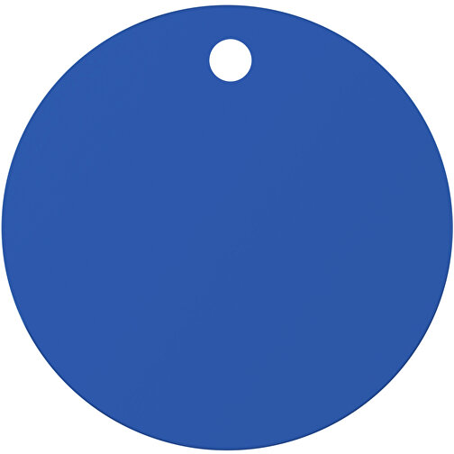 1€-Chip , blau, ABS, 0,20cm (Höhe), Bild 1