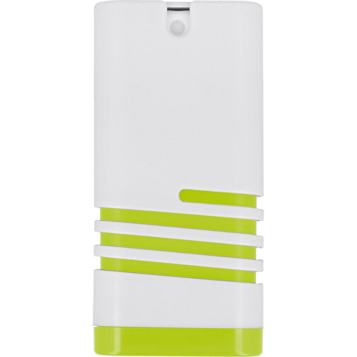 Sonnenschutzspray LSF 30 , weiß / hellgrün, ABS, 4,50cm x 9,70cm x 1,70cm (Länge x Höhe x Breite), Bild 1