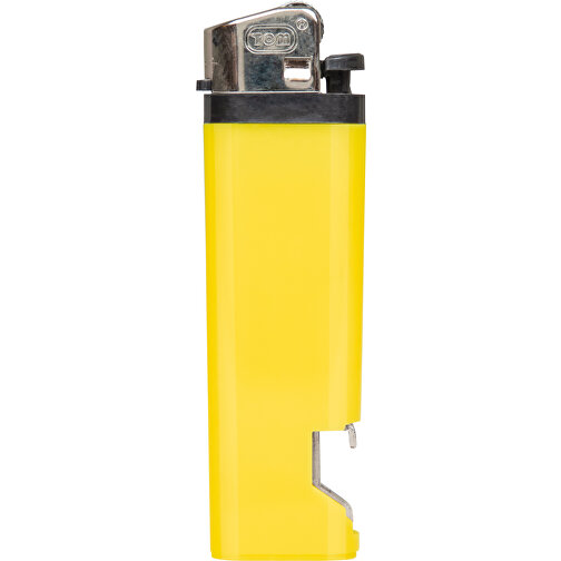 Flint Lighter , weiß, ABS, 8,90cm x 1,00cm x 2,20cm (Länge x Höhe x Breite), Bild 2