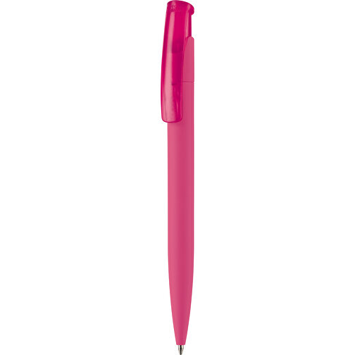 Kugelschreiber Avalon Soft-Touch , rosa, ABS, 14,60cm (Länge), Bild 1