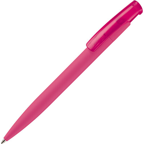 Kugelschreiber Avalon Soft-Touch , rosa, ABS, 14,60cm (Länge), Bild 2
