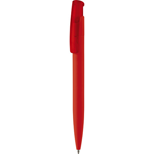 Kugelschreiber Avalon Soft-Touch , rot, ABS, 14,60cm (Länge), Bild 1