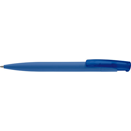 Kugelschreiber Avalon Soft-Touch , blau, ABS, 14,60cm (Länge), Bild 3