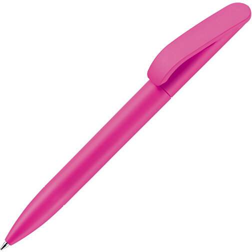 Kugelschreiber Slash Soft-Touch Hergestellt In Deutschland , rosa, ABS, 14,50cm (Länge), Bild 2
