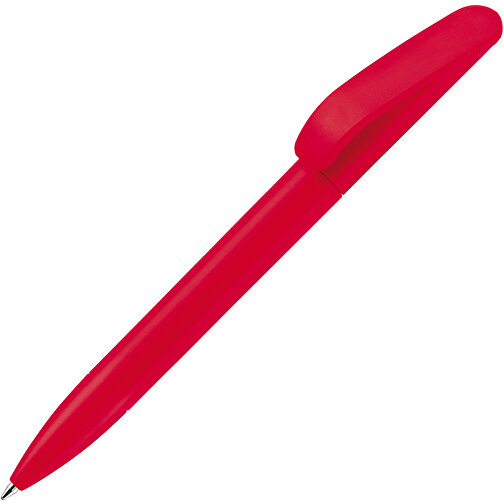 Kugelschreiber Slash Soft-Touch Hergestellt In Deutschland , rot, ABS, 14,50cm (Länge), Bild 2