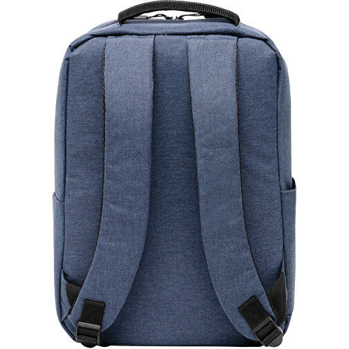 Rucksack JUST , blau, 300D Polyester, 41,50cm x 12,00cm x 30,00cm (Länge x Höhe x Breite), Bild 3