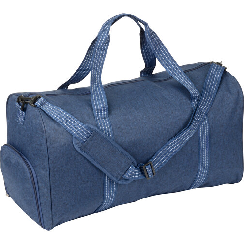Sporttasche MOVE IT , blau, 300D Polyester, 60,00cm x 28,50cm x 32,00cm (Länge x Höhe x Breite), Bild 2