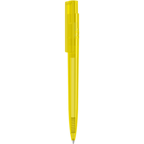 RECYCLED PET PEN PRO Transparent , uma, gelb, Naturmaterialien, 14,44cm (Länge), Bild 1