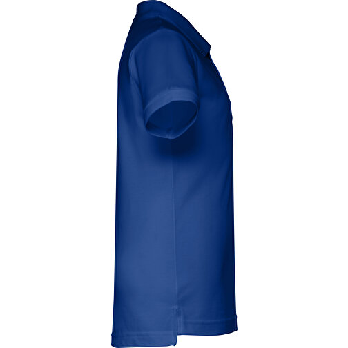 THC ADAM KIDS. Kurzärmeliges Baumwoll-Poloshirt Für Kinder (unisex) , königsblau, 100% Baumwolle, 8, 54,00cm x 40,00cm (Länge x Breite), Bild 3