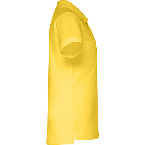 THC ADAM KIDS. Kurzärmeliges Baumwoll-Poloshirt Für Kinder (unisex) , gelb, 100% Baumwolle, 8, 54,00cm x 40,00cm (Länge x Breite), Bild 3
