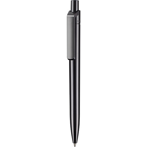 Kugelschreiber INSIDER RECYCLED , Ritter-Pen, schwarz, ABS-Kunststoff, 142,00cm (Länge), Bild 1
