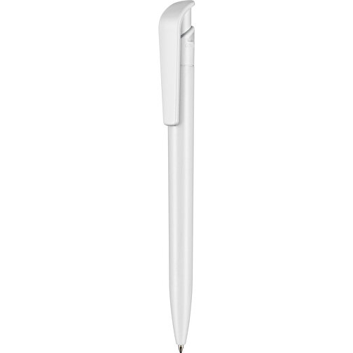 Kugelschreiber PLANT , Ritter-Pen, weiss, PLA (Basis Mais, bio.-abbaubar), 145,00cm (Länge), Bild 1