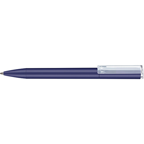Kugelschreiber LIFT SOFT P , Ritter-Pen, nacht-blau, ABS-Kunststoff, 140,00cm (Länge), Bild 3