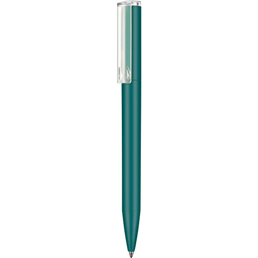 Kugelschreiber LIFT SOFT P , Ritter-Pen, petrol-türkis, ABS-Kunststoff, 140,00cm (Länge), Bild 1