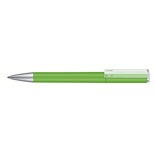 Kugelschreiber LIFT SOFT , Ritter-Pen, Apfel-grün, ABS-Kunststoff, 140,00cm (Länge), Bild 3