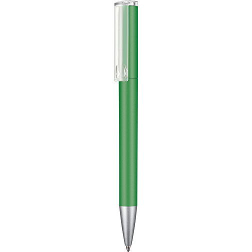 Kugelschreiber LIFT SOFT , Ritter-Pen, minze-grün, ABS-Kunststoff, 140,00cm (Länge), Bild 1