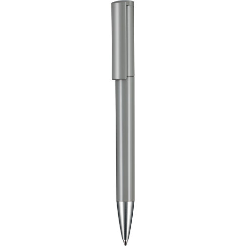Kugelschreiber LIFT , Ritter-Pen, stein-grau, ABS-Kunststoff, 140,00cm (Länge), Bild 1