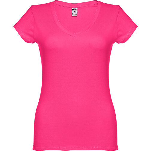 THC ATHENS WOMEN. Damen T-shirt , rosa, 100% Baumwolle, S, 62,00cm x 42,00cm (Länge x Breite), Bild 1
