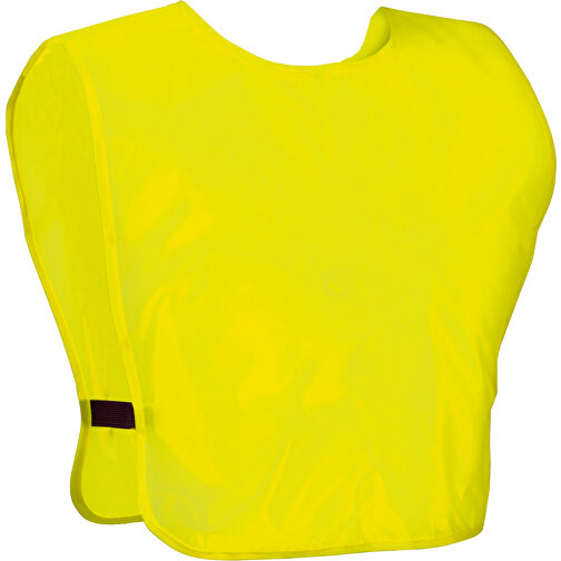 Weste WIKI , gelb, Polyester 19T, 38,00cm x 45,00cm (Länge x Breite), Bild 1