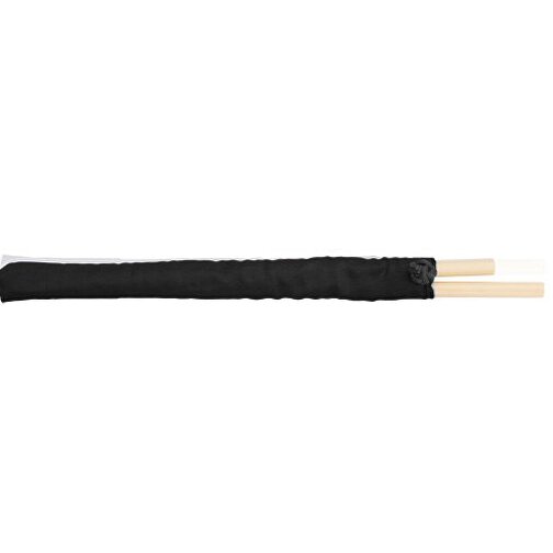 Stäbchen Set ORIENT , schwarz, Bambus/ Polyester, 22,50cm (Breite), Bild 1