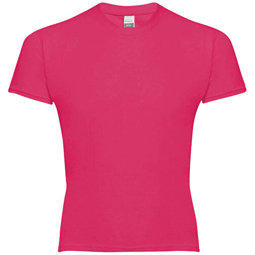 THC QUITO. Unisex Kinder T-shirt , hellgrau melliert, 100% Baumwolle, 12, 59,00cm x 46,00cm (Länge x Breite), Bild 2