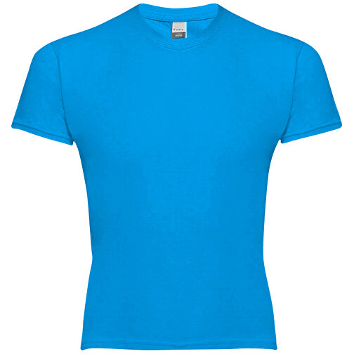 THC QUITO. Unisex Kinder T-shirt , wasserblau, 100% Baumwolle, 2, 42,00cm x 31,00cm (Länge x Breite), Bild 1