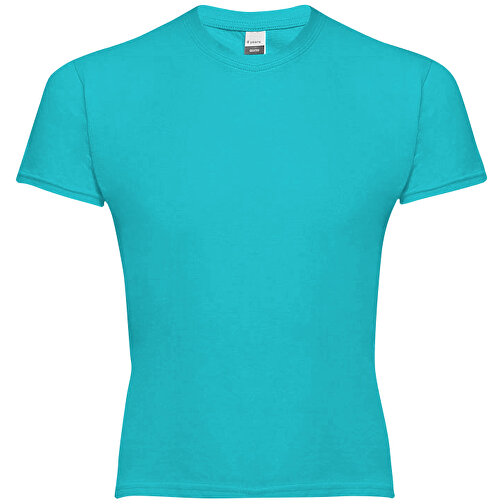 THC QUITO. Unisex Kinder T-shirt , türkis, 100% Baumwolle, 8, 51,00cm x 40,00cm (Länge x Breite), Bild 1