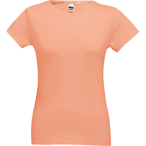 THC SOFIA. Tailliertes Damen-T-Shirt , lachs, 100% Baumwolle, XL, 66,00cm x 50,00cm (Länge x Breite), Bild 1
