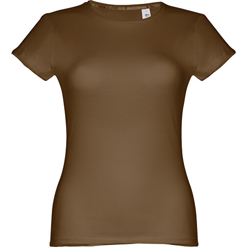THC SOFIA. Tailliertes Damen-T-Shirt , khaki, 100% Baumwolle, XL, 66,00cm x 50,00cm (Länge x Breite), Bild 1