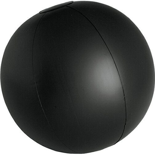 Strandball PORTOBELLO , schwarz, PVC, , Bild 1