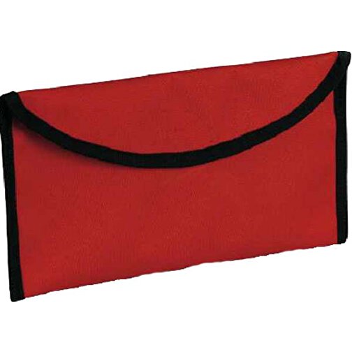 Reise Dokumententasche LISBOA , rot, Polyester 3D, 27,00cm x 13,00cm (Länge x Breite), Bild 1