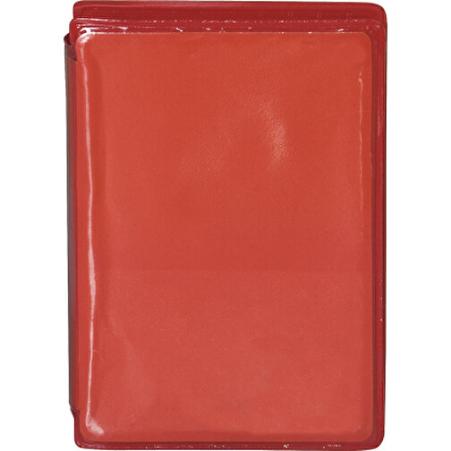 Federmappe CLOWN , rot, Kunststoff, 9,60cm x 2,50cm x 13,80cm (Länge x Höhe x Breite), Bild 1