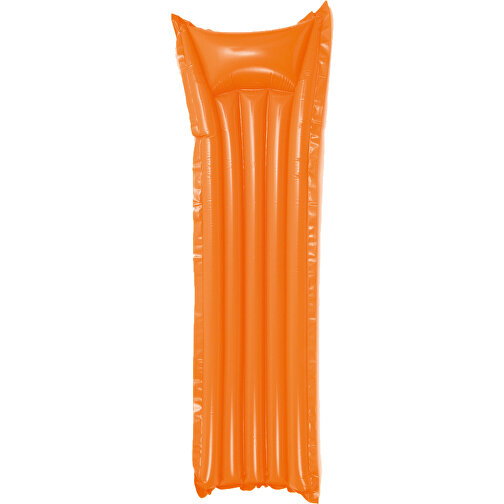 Luftmatratze PUMPER , orange, PVC, 55,00cm x 18,00cm x 170,00cm (Länge x Höhe x Breite), Bild 1