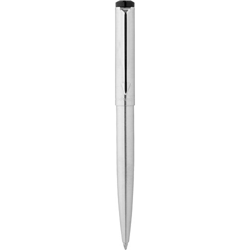 Vector Kugelschreiber , Parker, silber, Edelstahl, 12,50cm (Länge), Bild 4