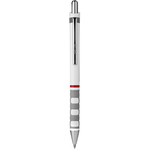 Tikky Kugelschreiber , Rotring, weiß, Metall, ABS Kunststoff, 13,80cm (Länge), Bild 1