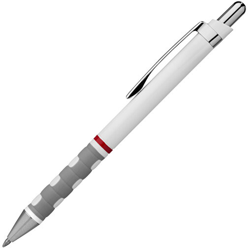 Tikky Kugelschreiber , Rotring, weiß, Metall, ABS Kunststoff, 13,80cm (Länge), Bild 3