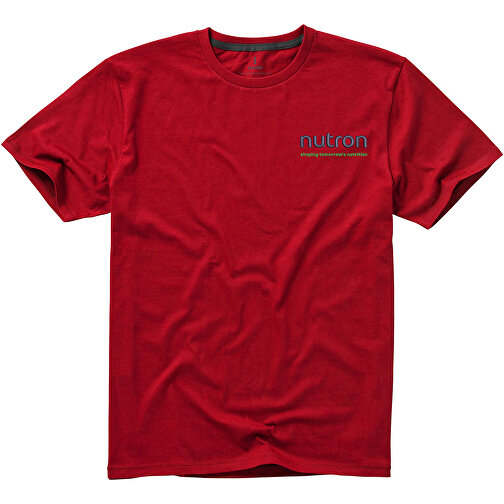 Nanaimo T-Shirt Für Herren , rot, Single jersey Strick 100% BCI Baumwolle, 160 g/m2, L, , Bild 4