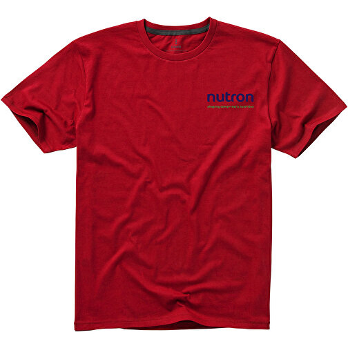 Nanaimo T-Shirt Für Herren , rot, Single jersey Strick 100% BCI Baumwolle, 160 g/m2, XXL, , Bild 2