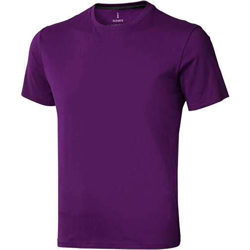 Nanaimo T-Shirt Für Herren , pflaume, Single jersey Strick 100% BCI Baumwolle, 160 g/m2, M, , Bild 1
