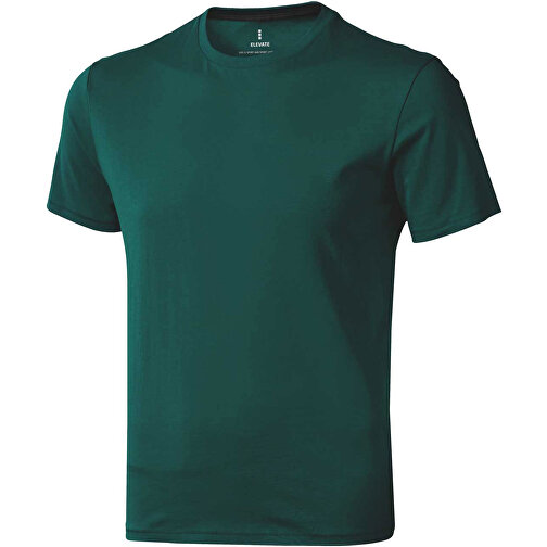 Nanaimo T-Shirt Für Herren , waldgrün, Single jersey Strick 100% BCI Baumwolle, 160 g/m2, S, , Bild 1