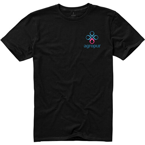 Nanaimo T-Shirt Für Herren , schwarz, Single jersey Strick 100% BCI Baumwolle, 160 g/m2, M, , Bild 4