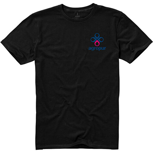 Nanaimo T-Shirt Für Herren , schwarz, Single jersey Strick 100% BCI Baumwolle, 160 g/m2, XL, , Bild 2