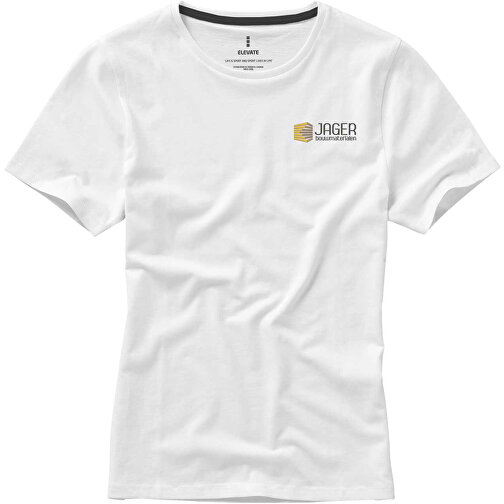 Nanaimo – T-Shirt Für Damen , weiß, Single jersey Strick 100% BCI Baumwolle, 160 g/m2, XXL, , Bild 4