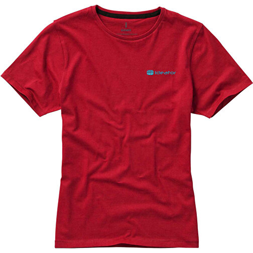 Nanaimo – T-Shirt Für Damen , rot, Single jersey Strick 100% BCI Baumwolle, 160 g/m2, S, , Bild 4