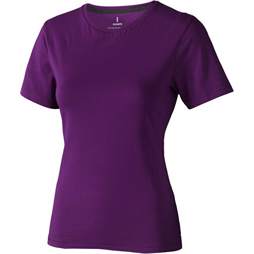 Nanaimo – T-Shirt Für Damen , pflaume, Single jersey Strick 100% BCI Baumwolle, 160 g/m2, M, , Bild 1