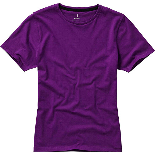 Nanaimo – T-Shirt Für Damen , pflaume, Single jersey Strick 100% BCI Baumwolle, 160 g/m2, XXL, , Bild 7