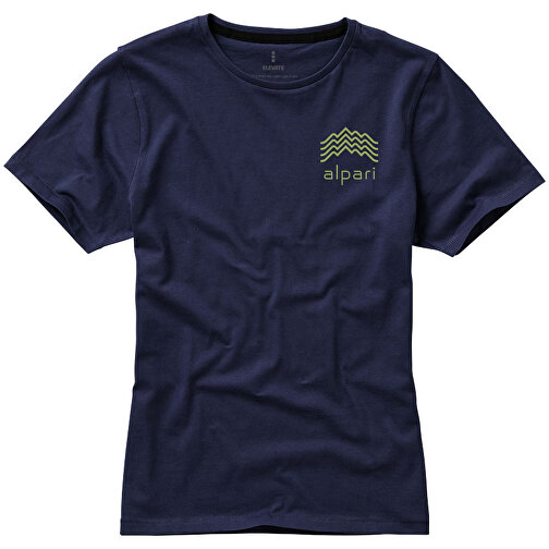 Nanaimo – T-Shirt Für Damen , navy, Single jersey Strick 100% BCI Baumwolle, 160 g/m2, L, , Bild 2