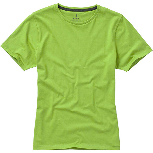 Nanaimo – T-Shirt Für Damen , apfelgrün, Single jersey Strick 100% BCI Baumwolle, 160 g/m2, S, , Bild 7